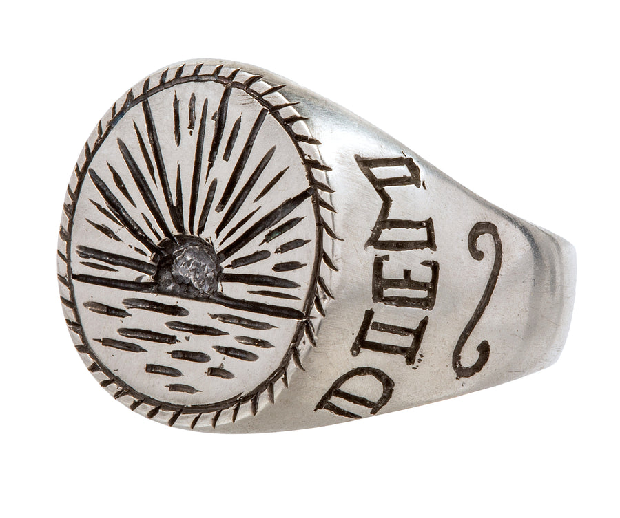 Sunrise Signet Ring