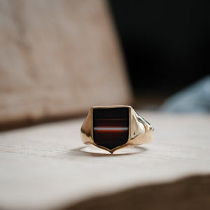 Shield Signet Ring - One of a Kind