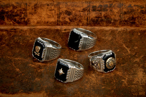 Skull Aztec Ring