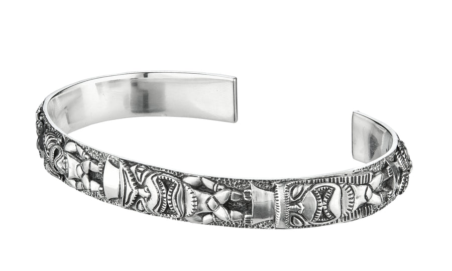 Tiki Totem Pole Cuff