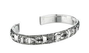 Tiki Totem Pole Cuff
