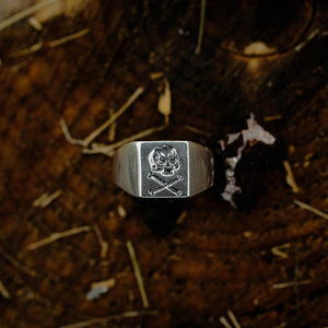 Skull Signet Ring