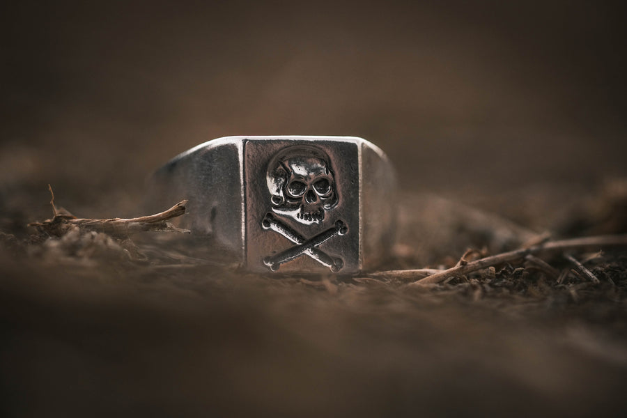 Skull Signet Ring