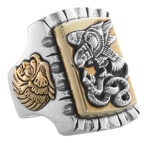 Eagle & Snake Souvenir Ring