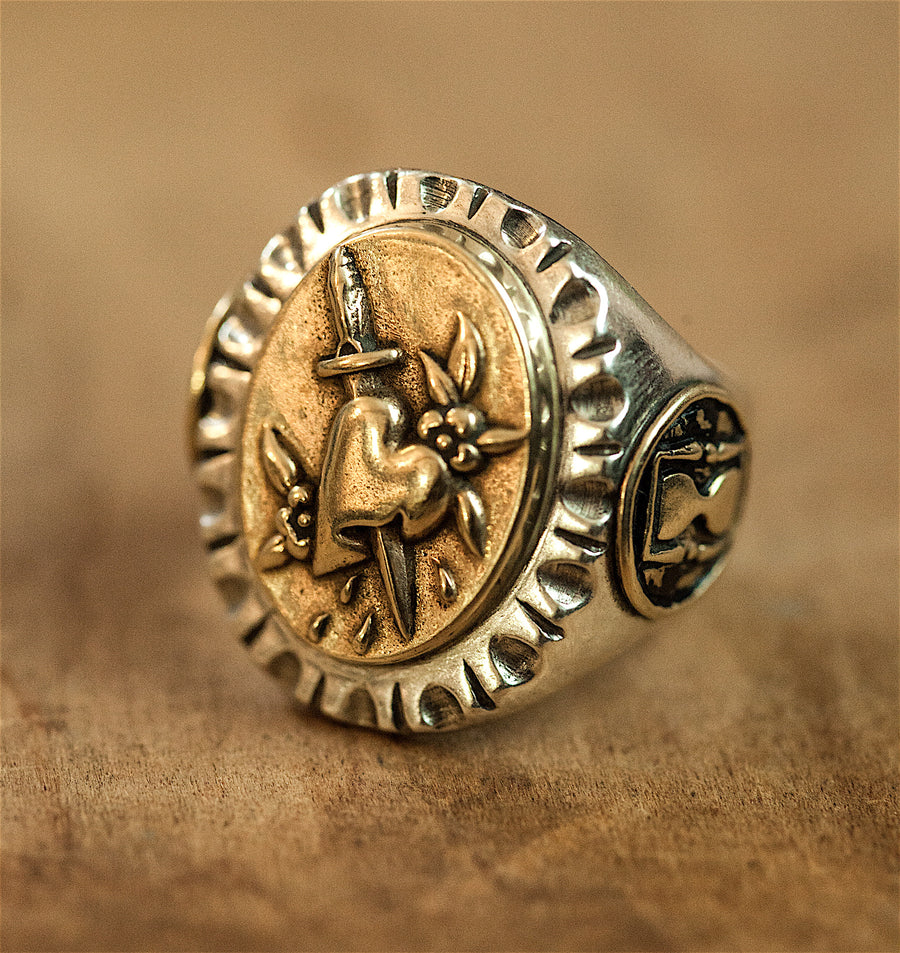 Bleeding Heart Souvenir Ring