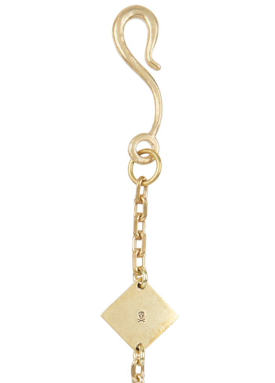 Chain Key Ring II ~ Skull & Crossbones