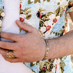 Tiki Totem Pole Cuff