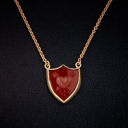 Sacred Heart Necklace - One of a Kind