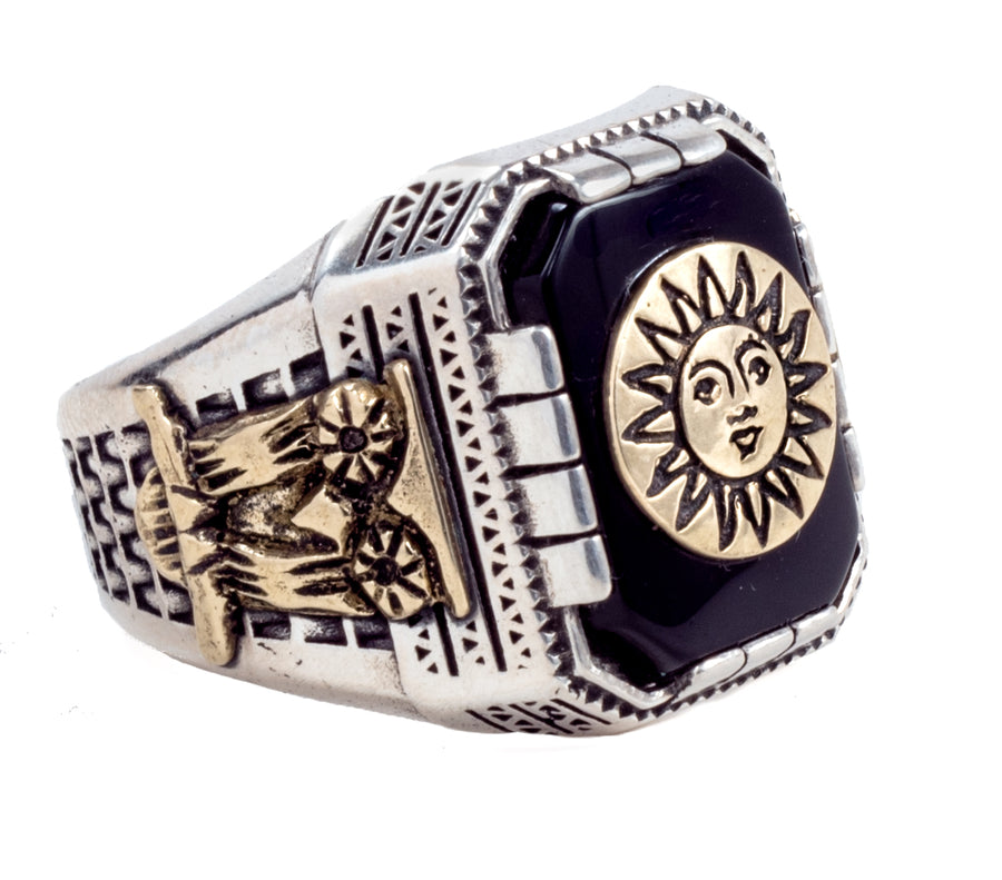 Ornate Aztec Ring