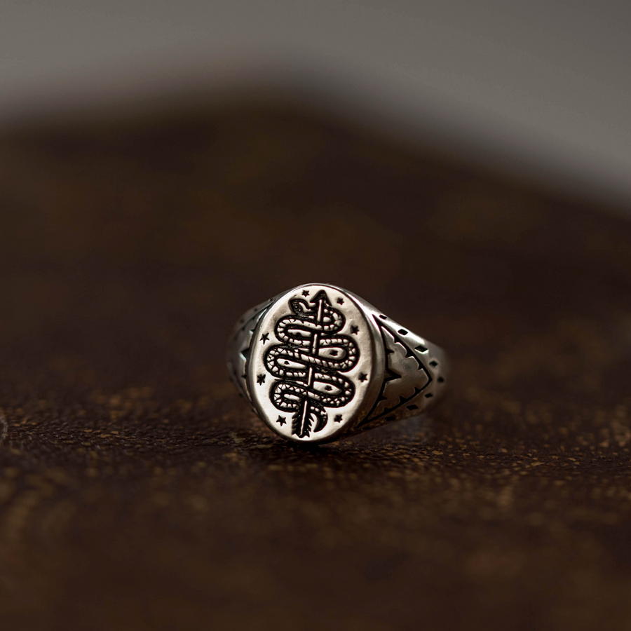 Serpent & Arrow Ring – LHN Jewelry Serpent & Arrow Ring – LHN Jewelry