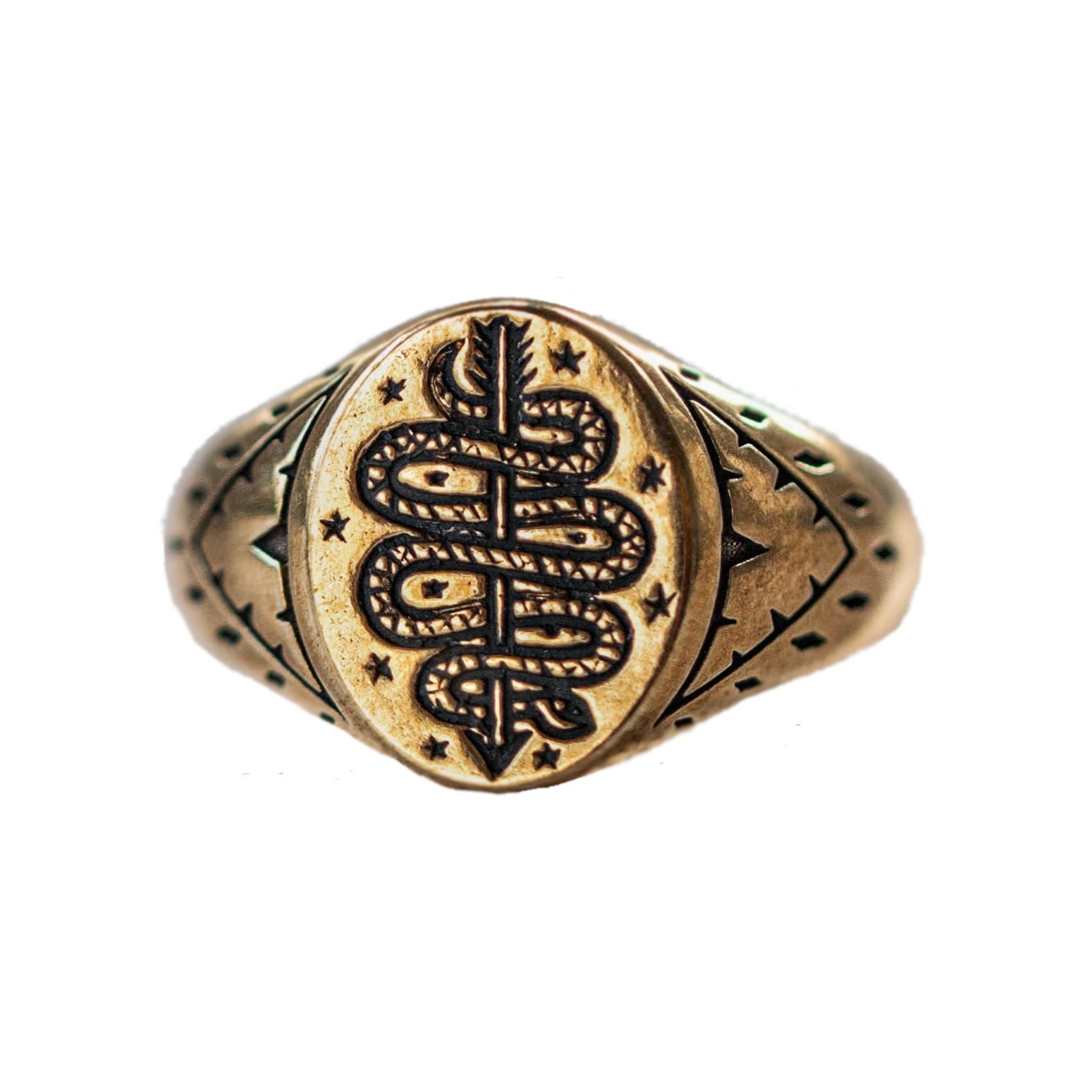 Serpent & Arrow Ring – LHN Jewelry