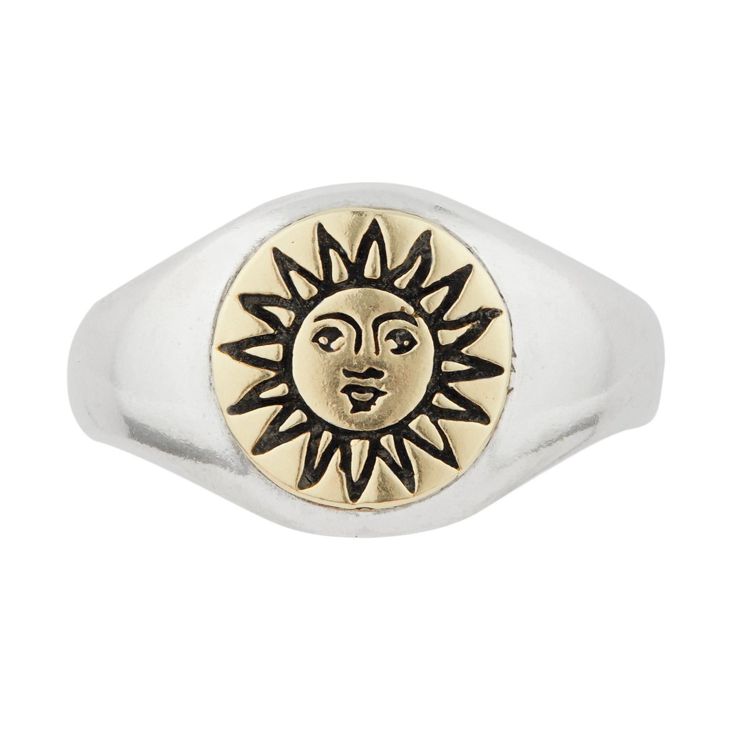 LHN Jewelry Amor Signet リング シルバー x マラカイト 米国製 LHN Jewelry Amor Signet リング シルバー x マラカイト 米国製