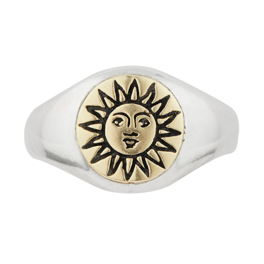 Sun Signet Ring