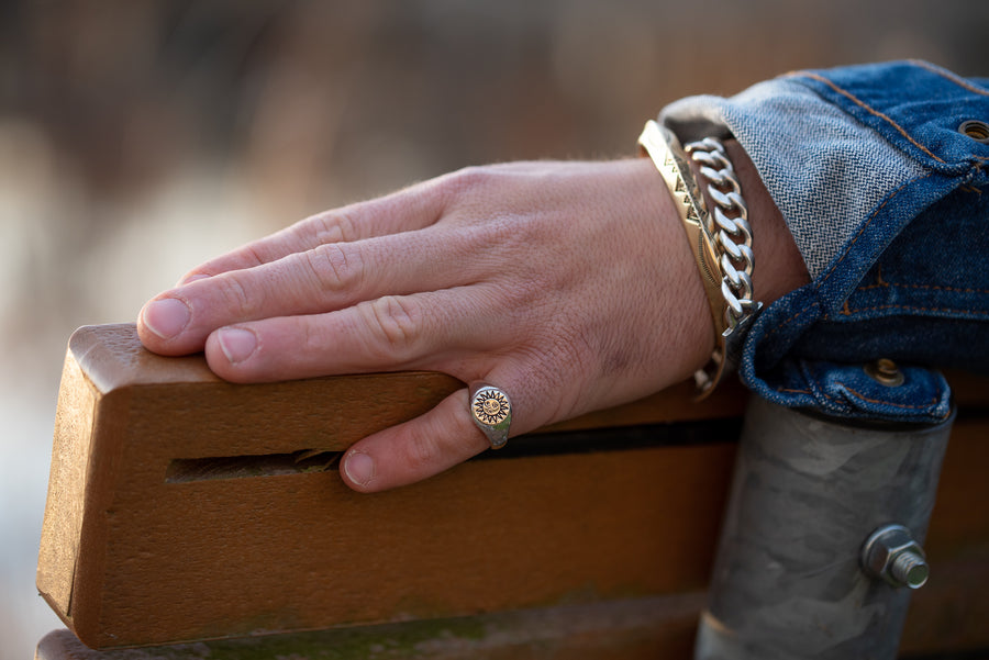 Sun Signet Ring