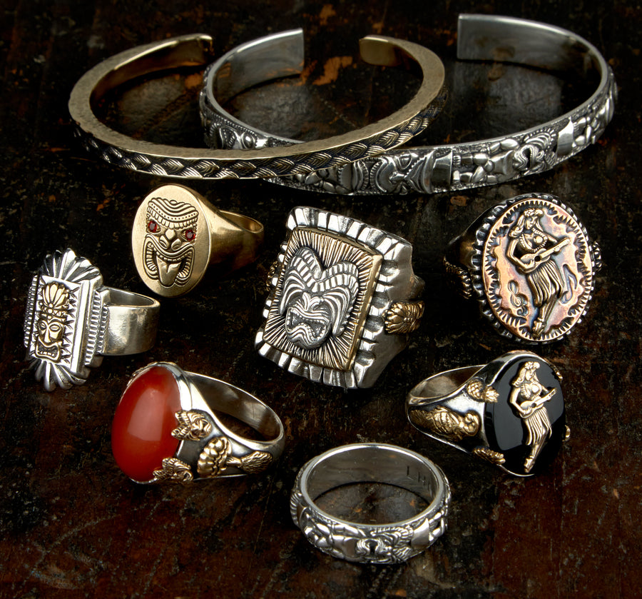 Hula Girl Souvenir Ring