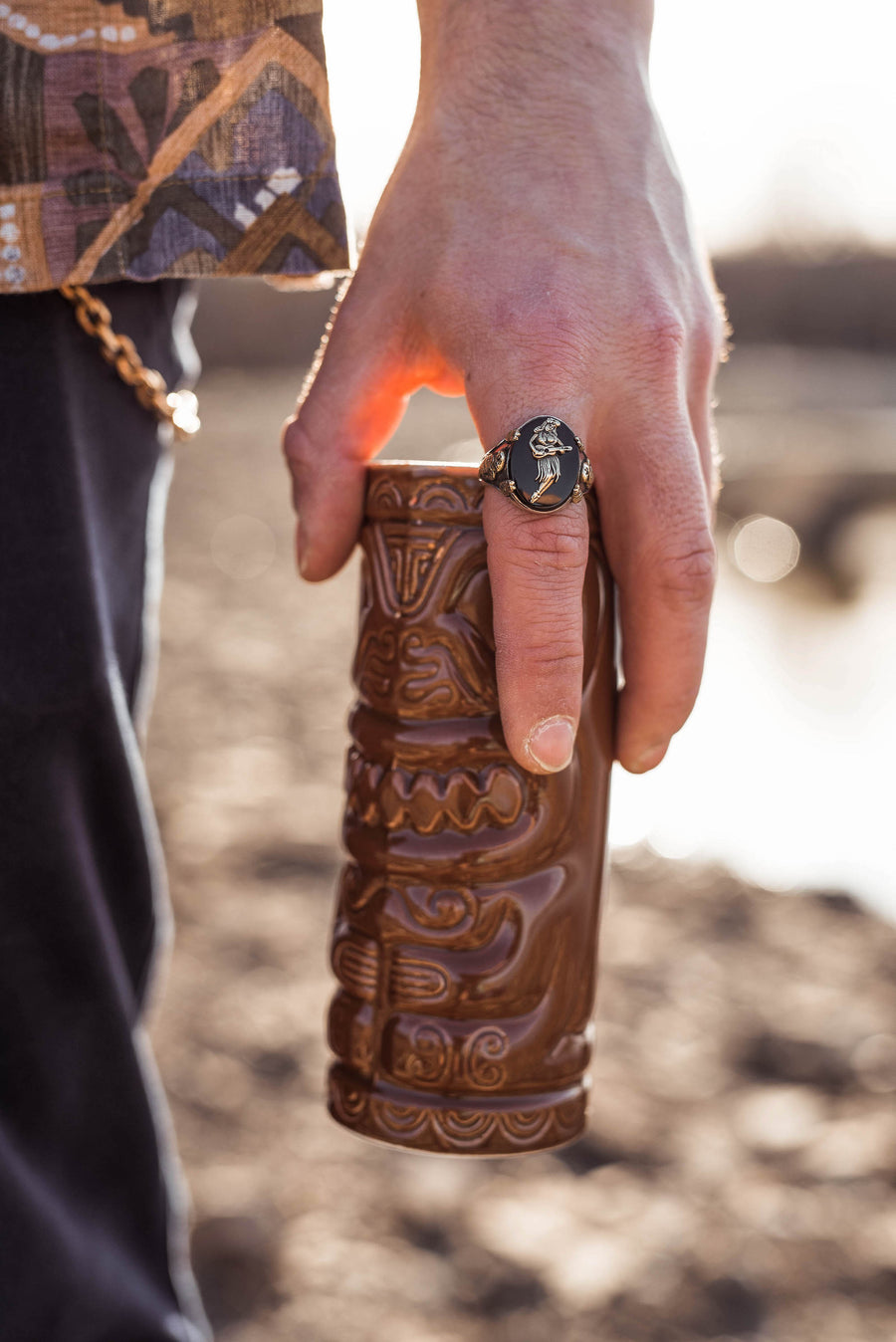 Tropical Hula Girl Ring