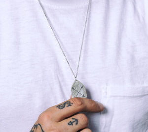 Arrow Charm Necklace - Custom Stamped