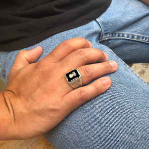 Skull Aztec Ring