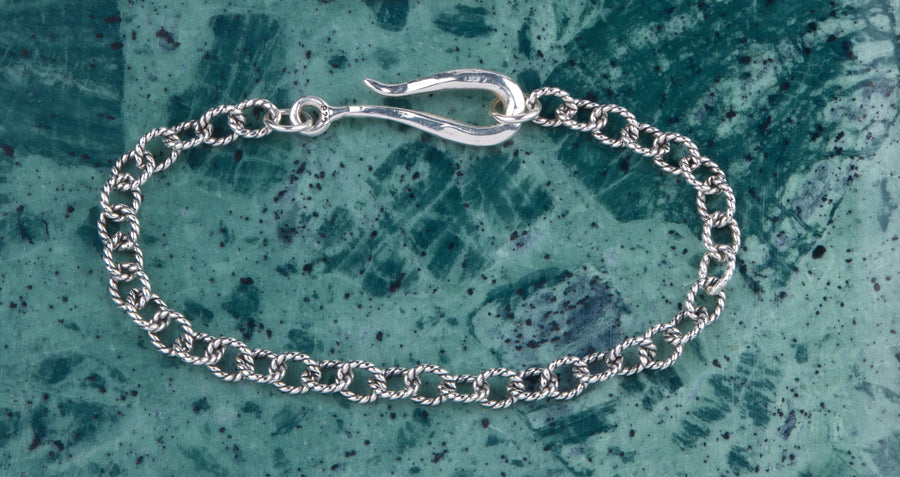 Hook & Rope Chain Bracelet